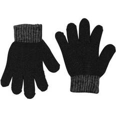 Spandex Barneklær Lindberg Sundsvall Wool Glove 2-Pack - Black/Anthracit (3261-0117)