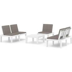 vidaXL 3059835 Lounge-Set, 1 Bord inkl. 1 Stolar & 2 Soffor