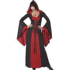 California Costumes Women's Deluxe Hooded Vampire Robe Costume
