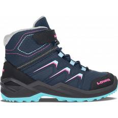 Lowa Kid's Maddox Warm GTX Mid - Navy/Berry