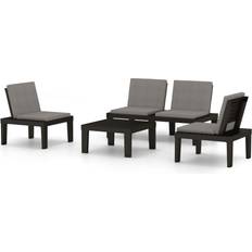 vidaXL 3059830 Lounge-Set, 1 Bord inkl. 2 Stolar & 1 Soffor