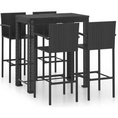 Outdoor Bar Sets vidaXL 3064812 Outdoor Bar Set, 1 Table incl. 4 Chairs