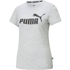 Puma T-Shirts & Tanktops Puma Essentials Logo Women's Tee - Light Gray Heather
