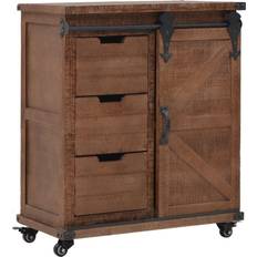 vidaXL 246120 Storage Cabinet 25.2x29.5"