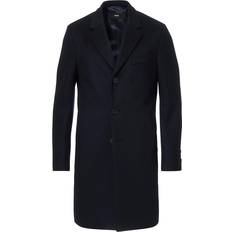 Hugo Boss Herren Mäntel Hugo Boss New Wool/Cashmere Coat - Dark Blue