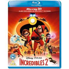 Action & Adventure 3D Blu Ray Incredibles 2 (3D + Blu-Ray)