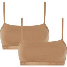 Calvin Klein CK One String Bralettes 2-pack - Brown