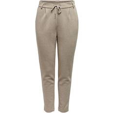 Only Pop Loose Fitted Trousers - Brown/Walnut