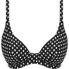 Fantasie Santa Monica Plunge Bikini Top - Black/White