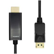 HDMI - DisplayPort 1.2 2m