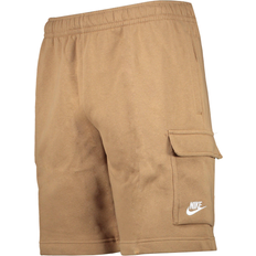 Nike Club Cargo Shorts - Dark Driftwood/White