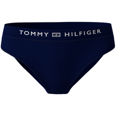 Tommy Hilfiger Dame Bikiniunderdeler Tommy Hilfiger Logo Tape Bikini Bottom - Navy