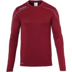 Uhlsport Stream 22 Long Sleeve T-shirt Unisex - Bordeaux/Skyblue