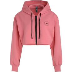 Adidas Stella McCartney SC Cropped Full Zip Hoodie - Hazy Rose