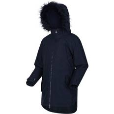 Regatta Kid's Abbettina Waterproof Insulated Parka Jacket - Navy