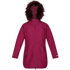 Regatta Kid's Abbettina Waterproof Insulated Parka Jacket - Raspberry Radience