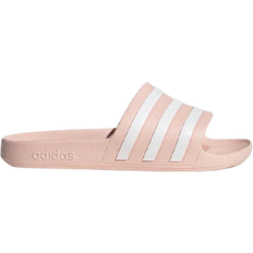 Adidas Adilette Aqua Slides - Vapour Pink/Cloud White/Vapour Pink