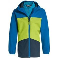 Polyester Shellkleidung Vaude Kid's Escape 3in1 Jacket - Radiate/Green