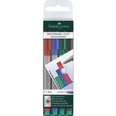 Faber-Castell Multimark Overhead Marker Wallet of 4