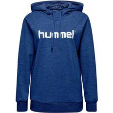 Hummel Go Logo Hoodie Women - True Blue