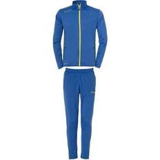 Blau - Damen - XXL Jumpsuits & Overalls Uhlsport Essential Classic Tracksuit Unisex - Azurblue/Lime Yellow