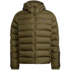 Adidas Itavic 3-Stripes Midweight Hooded Jacket - Focus Olive