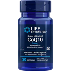 Life Extension Super Ubiquinol CoQ10 with Enhanced Mitochondrial Support 50mg 30