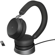 Aktivering av bakgrunnslyd - On-Ear - Trådløse Hodetelefoner Jabra Evolve2 75 USB-A MS with Stand