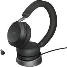 Jabra On-Ear - Trådløse Hodetelefoner Jabra Evolve2 75 USB-C MS with Stand