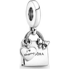 Pandora Shopping Bag Charm - Silver