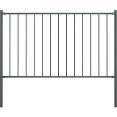 vidaXL Fence Panel with Posts 66.9x59.1"