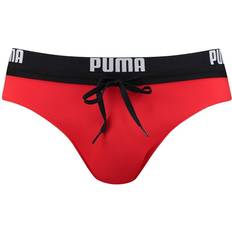 Polyamid Badehosen Puma Swim Logo Swimming Brief - Red