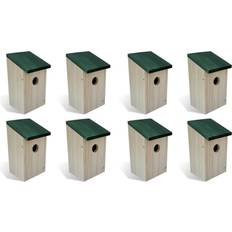 vidaXL Birdhouse 8pcs