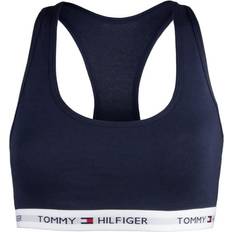 Tommy Hilfiger Cotton Iconic Sports Bra - Blue