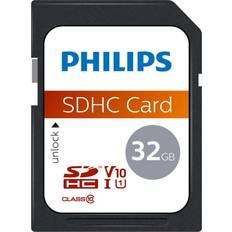 SDHC Minnekort Philips SDHC Class 10 UHS-I U1 80MB/s 32GB