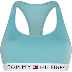 Tommy Hilfiger Dame BH-er Tommy Hilfiger Original Cotton Bralette - Tidal Teal