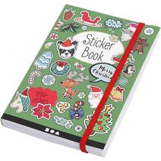 Håndtverk Book with Stickers Christmas