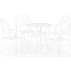 vidaXL 3070603 Café-Set, 1 Bord inkl. 4 Stolar