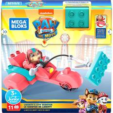 Paw Patrol Blocks Mattel Mega Bloks Paw Patrol The Movie Liberty’s City Scooter