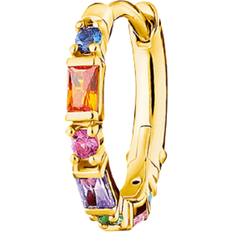 Thomas Sabo Charm Club Single Hoop - Gold/Multicolour