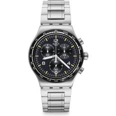 Swatch Herren Armbanduhren Swatch Night Flight (YVS444G)