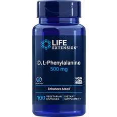Life Extension D, L Phenylalanine 500mg 100