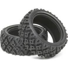 Tamiya RC Accessories Tamiya RC Rally Block Tire Set 50476