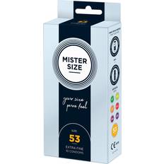 Kondome Mister Size Pure Feel 53mm 10-pack