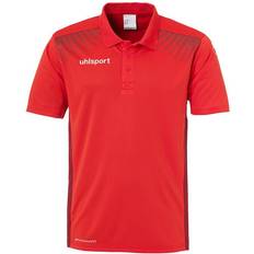 Uhlsport Goal Polo Shirt Unisex - Red/Bordeaux