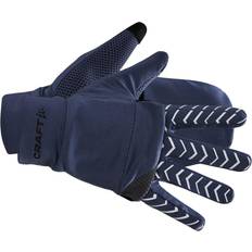 Running Gloves & Mittens Craft Sportswear Adv Lumen Fleece Hybrid Gloves Unisex - Blue