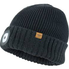 Sealskinz Cold Weather LED Roll Cuff Beanie - Black