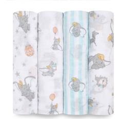 Aden + Anais Essentials Cotton Muslin Swaddle Dumbo New Heights 4-pack