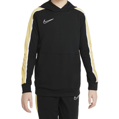 Treningsklær Hettegensere Nike Dri-FIT Academy Pullover Hoodie Kids - Black/Saturn Gold/White