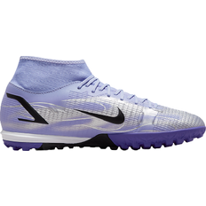 Nike Mercurial - Turf (TF) - Women Soccer Shoes Nike Mercurial Superfly 8 Academy KM TF - Light Thistle/Indigo Burst/Bright Crimson/Metallic Silver